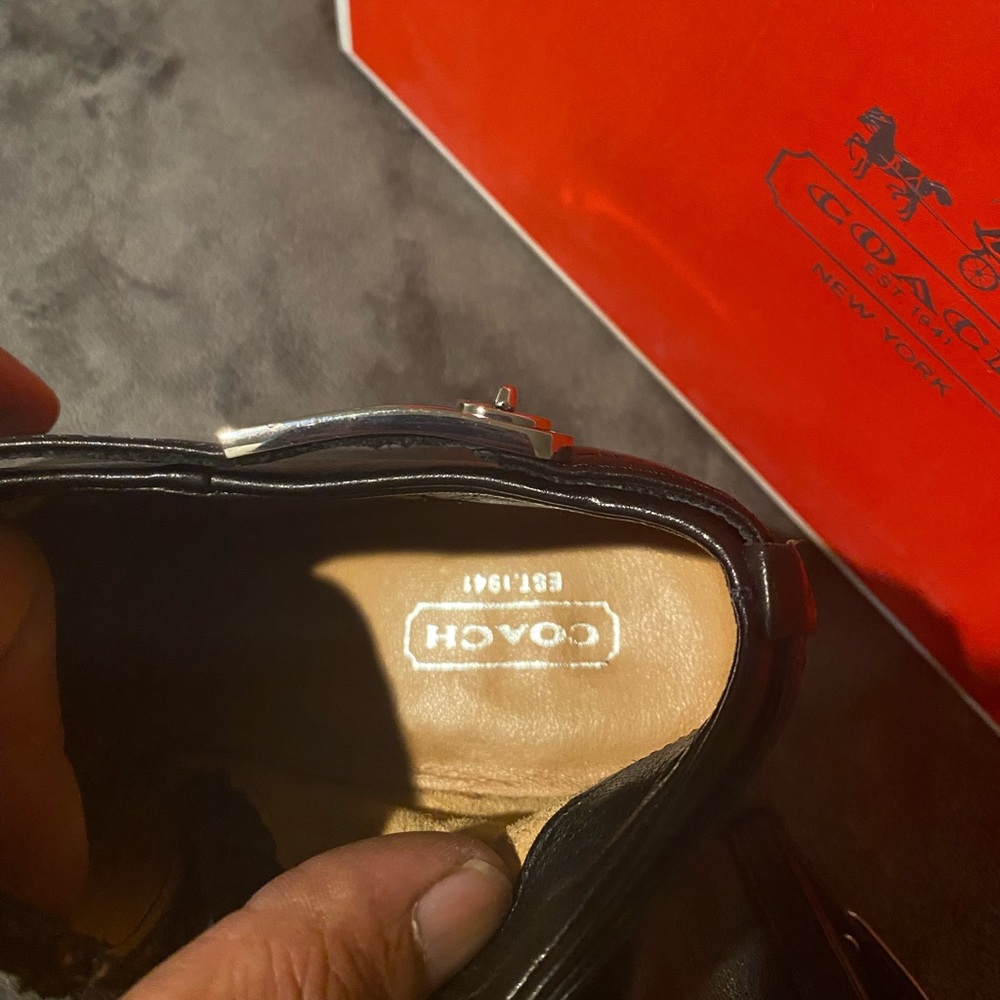 Coach Yelena boots Black leather booties - Picture 6 of 10